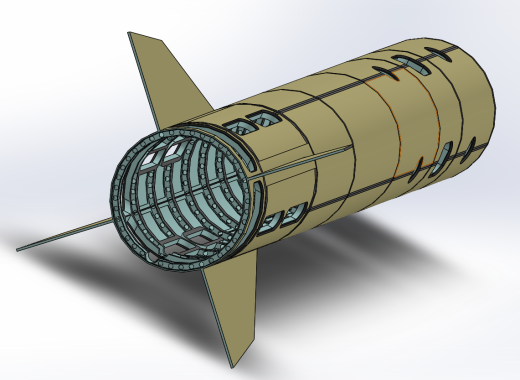B导Dan运载车模型简易3D数模图纸 Solidworks设计缩略图